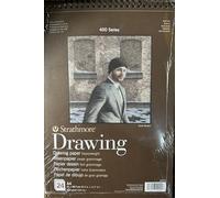 Bloc Enc 21x29,7 24H Strathmore Heavy Draw (400) 130g Crema