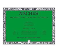 Arches Bloc papel acuarela 1795063, 36x51 cm, 300 g/m2, encolado 4 caras, 20 hojas, blanco natural