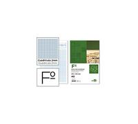 Bloc examenes liderpapel cuadro 2mm folio 40 hojas 60g/m2 - EM03