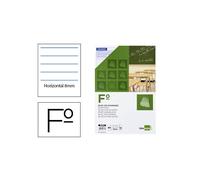 Bloc examenes liderpapel horizontal folio 40 hojas 60g/m2 - EM02