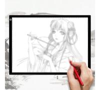 Bloc iluminado LED para reproducción artística de patrones de bordado y necesidades técnicas de dibujo (para A3)