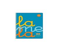 Cuadernos Espiral LAMELA Fluor, Folio 80H Cuadrovía 4 mm. Tapa Plástico , Pack x5