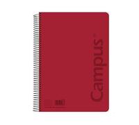 Bloc marca CAMPUS modelo BLOC CAMPUS A4 T.PP 80H 90G CN4 ROJO