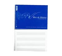 Bloc marca TAURO modelo BLOC MUSICA 4º ZORRILLA 20-H 202 4 PENTAGRAMAS