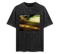 Bloc Party a Weekend in The City Vinyl CD Cover T-Shirt Black Mens tee Unisex Shirt 3XL