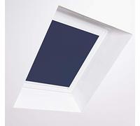 Bloc persianas para Ventana de Techo Fakro, Marco de Aluminio Blanco, Azul Marino, 10 (114/118)