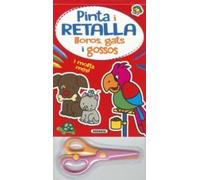 Bloc pinta i retalla lloros, gats i gossos