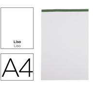 BLOC NOTAS LIDERPAPEL LISO A4 80 HOJAS 60 G/M2 PERFORADO SIN TAPA