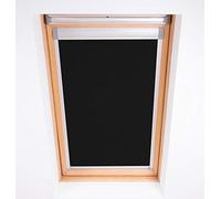 Bloc Skylight Blind Bloque claraboya Ciegos 7 (78/140) para Fakro Ventanas de Techo para, Negro