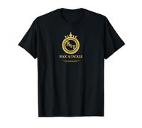 Bloc & Tackle B&T Crown Logo Dorado Camiseta
