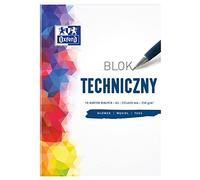 Bloc técnico Oxford A3 10 hojas blanco 1 pieza 250 g/m²