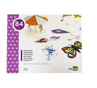 BLOC TRABAJOS MANUALES LIDERPAPEL MULTIPLE 240X315MM 84 HOJAS COLORES SURTIDOS