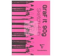 BLOCCO CARTA PER SCHIZZO "GRAF IT" 90GR A3