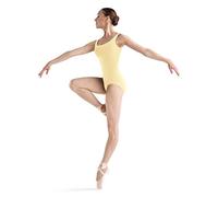 Bloch Dance Faire microlux Maillot sin Mangas para Mujer, Mujer, Faire Microlux - Maillot de Tirantes, L5605, Sunshine, S