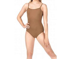 Bloch Dance Nejor Microlux - Maillot Camisola para Mujer, Color Almendra, Talla XL