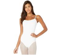 Bloch Dance Nejor Microlux - Maillot Camisola para Mujer, Color Blanco, Talla L