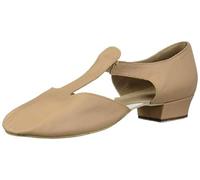 Bloch Dance Women's Grecian Sandal Dance Shoe, Tan, 7 Medium US