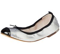 Bloch Luxury Flat, Zapatos Tipo Ballet Mujer, Plateado, 35.5 EU