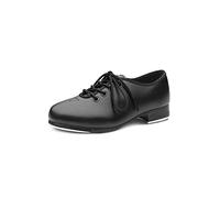 Bloch Student Tap SF3710L - Zapatos de poliuretano para mujer, estilo Oxford, con cordones, color negro, Black, 39 1/3 EU