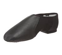 Bloch Zapatillas Neo-Flex Slip On de Piel para Jazz, Suela de Neopreno con Puntera de EVA y Almohadilla para el talón, Alta Durabilidad, Ajuste Superior, flexibilidad, Step Dancing, Negro, 37 EU