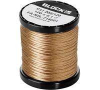 Block Alambre de cobre esmaltado CLI 200/60 Diámetro exterior (incluye pintura aislante) = 0,10 mm 60 x 0,1 mm 48 m 0,20 kg