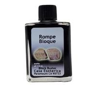Block Buster Oil (Rompe Bloque Aceite) Aceite de unción espiritual de CASA ESOTERICA MAGICK SPACE- Superar obstáculos - Rompe a través de límites y logra el éxito, 0.5 onzas líquidas (paquete de 1)