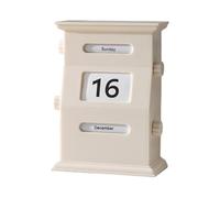 Block Calendar for Desk, Cute Desktop Calendar Decorations, Versatile Desk Decor for Office, Home, and Living Room, for Friends, Family, and Colleagues,Stylish Block Calendar Desk