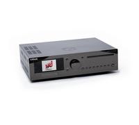 Block CVR-200 Receptor estéreo Blu-ray con Internet y salida de música de 2 x 100 W para streaming y reproducción de vídeo en color negro cromado
