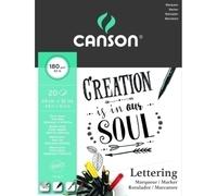 BLOCK DIB.G-C LETTERING 24x32 20h 180g - Pack de 10 unidades
