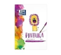 Cuaderno Encolado Dibujo OXFORD Pintura Infantil Liso, Din-A4 180 gr. 20 Hojas