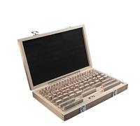 Block Gauge 122Pcs/Set 1 Grade 0 Grade Caliper Block Gauge Inspection Block Gauge Measurement Instruments(0 grade)