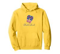 Block Island Beach Rhode Island USA American Flip Chanclas Sudadera con Capucha