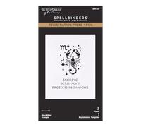 Block Print Escorpio - Prensa de registro + placa de aluminio