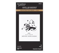 Block Print Leo - Prensa de registro + placa de aluminio