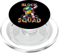 Block Squad Funny Blocks Bricks Toy Lover Master Builder PopSockets PopGrip para MagSafe