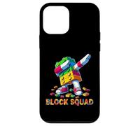 Block Squad Funny Blocks Bricks Toy Lovers Master Builder Carcasa para iPhone 12 Mini