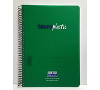 Block ZORR Tauro Plastic Tapa PP 4 80h Liso 90g Col Surtidos