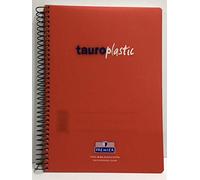 Block ZORR Tauro Plastic Tapa PP 4 80h PAUTA 3 5 90g Col Surtidos