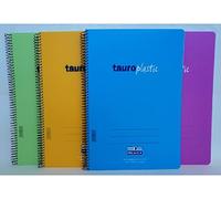 Block ZORR Tauro Plastic Tapa PP F 80h PAUTA 3 5 90g Col Surtidos