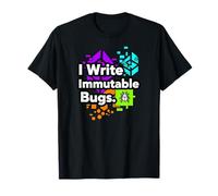 Blockchain Developer Funny I Write Immutable Bugs Camiseta
