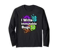 Blockchain Developer Funny I Write Immutable Bugs Manga Larga