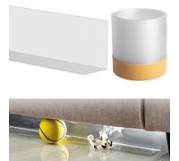 Blocker de juguete para muebles bloqueador de juguetes transparente 3M debajo del sofá y la cama bloqueador de huecos de grietas evita que las cosas debajo de los muebles de sofá barrera para mascotas