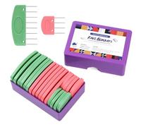 Blocking Pins for Knitting and Crochet, 20 Piece Ergonomic Blocking Combs Set for Stitching Crafts, Sewing Hobby Tools for Women Crafters Mother Grandmother Projects Home Workshop Use