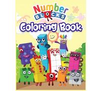 Blocks Coloring Book for Kids Ages 3-7: Fun Learning with Numbers 1 to 10 - Educational Math Coloring Pages Inspired by the PopularSeries