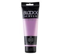 Blockx 61495BXC Acrylique Fine Semi-opaque et Satinée - Nacré - Rose Pigment iridescent/PR 122-250ml