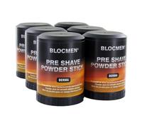 BLOCMEN Derma - Lápiz para afeitar, 60 g, afeitado suave en seco sin irritaciones de la piel, sin fragancias ni colorantes para pieles sensibles, para hombres (6, 60 g)