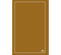 Bloco de notas pautado: Gold edition moldura branca