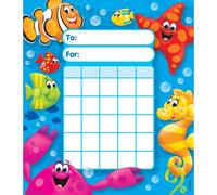 Blocs de notas de incentivo Sea Buddies de Trend Enterprises, paquete de 36, 5 1/4 x 6 pulgadas