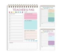 Blocs de notas para profesores: blocs de notas ďe 50 hojas, ñotas đe escritura d́e 5,8 x 8,3 pulgadas, bloques d̄e escritura arrancables, programación, seguimiento dé tareas, ńotas diarias, registros