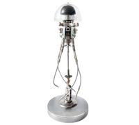 BlocteckToy Rompecabezas de metal 3D con medusas para adultos, diseño de animales marinos mecánicos Steampunk 3D, kit de modelo de rompecabezas de metal con luces LED, decoración del hogar, regalos de